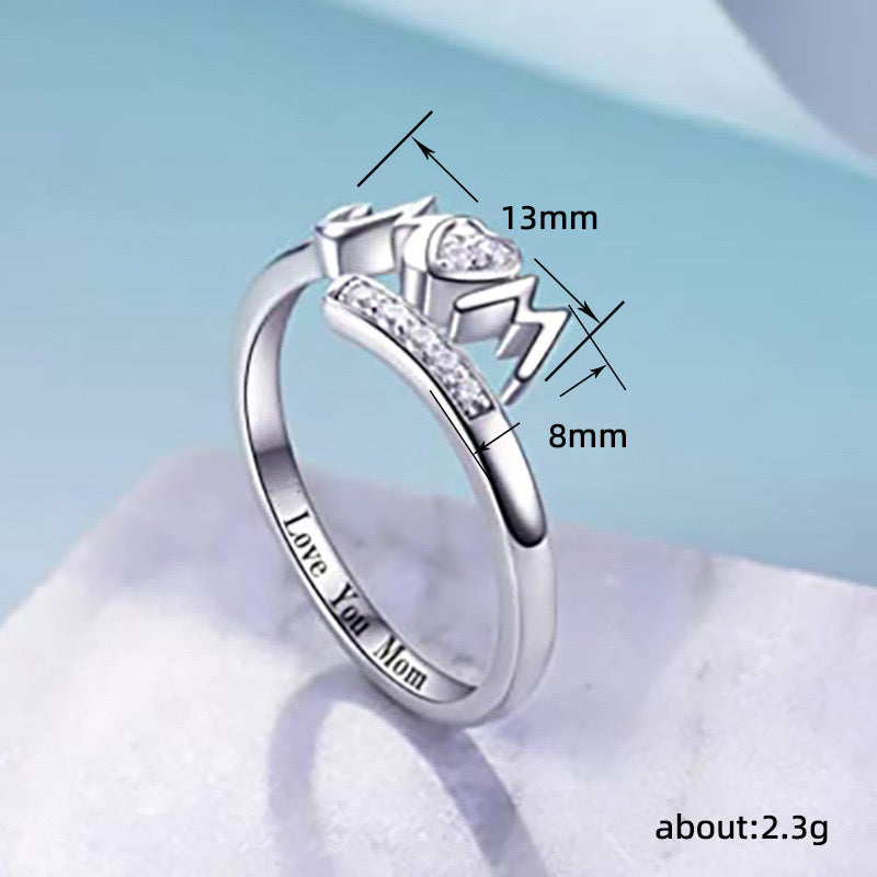 Anillo Mom Silver