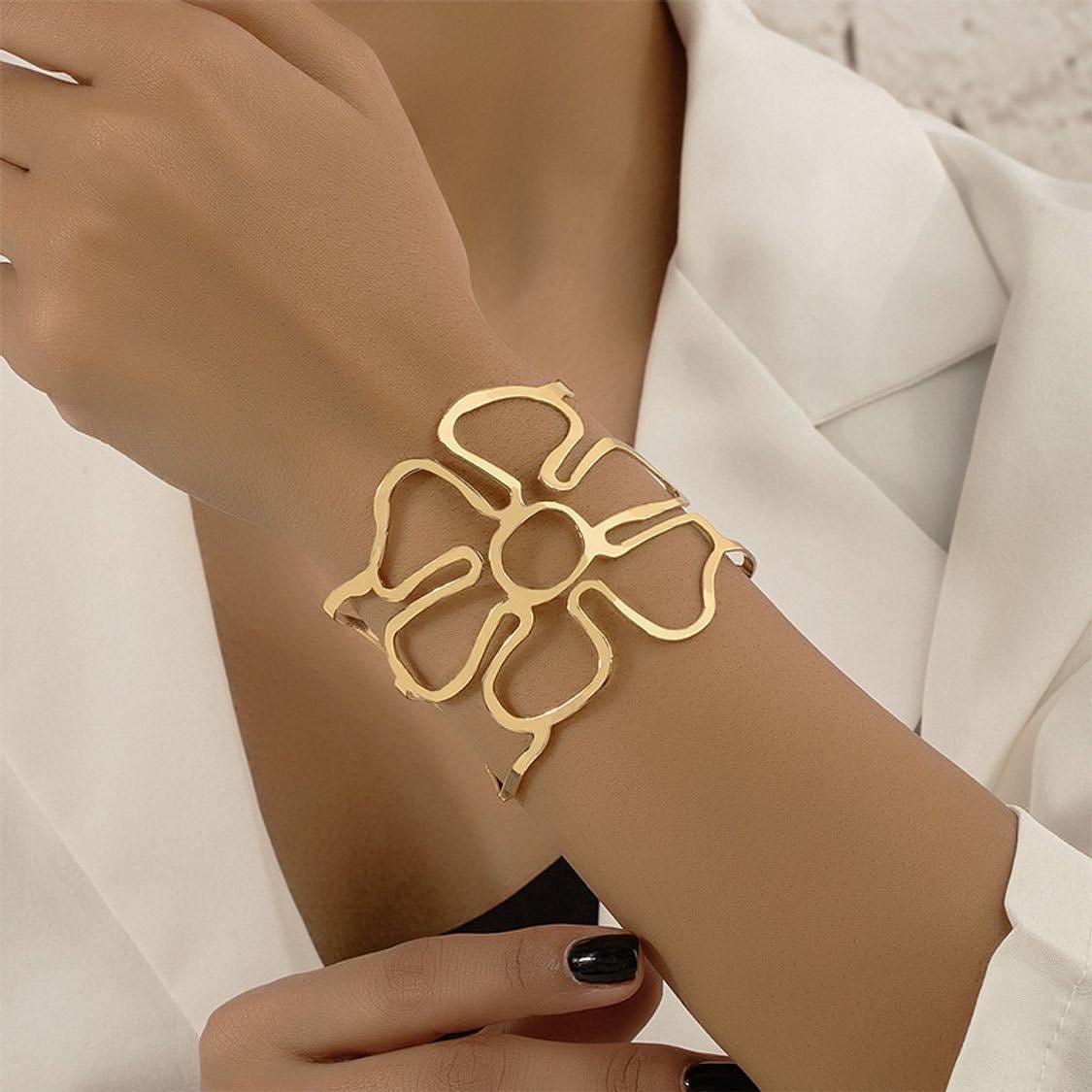 Brazalete Flor Glams Jewelry